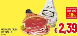 A&O Prosciutto crudo don camillo offerta