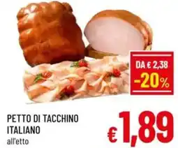 A&O Petto di tacchino italiano offerta