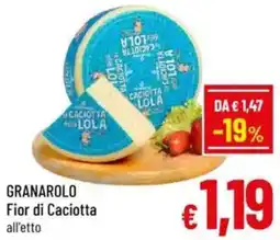 A&O Granarolo Fior di Caciotta offerta