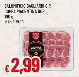 Famila Salumificio gagliardi g.p. coppa piacentina DOP offerta