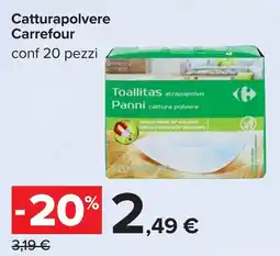Carrefour Catturapolvere Carrefour offerta