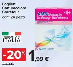 Carrefour Foglietti Catturacolore Carrefour offerta