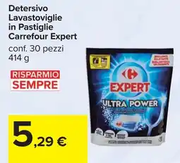 Carrefour Detersivo Lavastoviglie in Pastiglie Carrefour Expert offerta