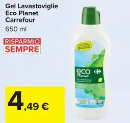 Carrefour Gel Lavastoviglie Eco Planet Carrefour offerta