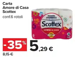 Carrefour Carta Amore di Casa Scottex offerta