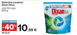 Carrefour Detersivo Lavatrice Dixan Discs offerta
