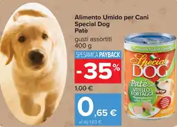 Carrefour Alimento Umido per Cani Special Dog Patè offerta