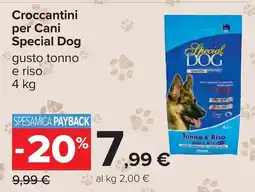 Carrefour Croccantini per Cani Special Dog offerta