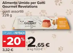 Carrefour Alimento Umido per Gatti Gourmet Revelations offerta