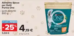 Carrefour Alimento Secco per Gatti Purina One offerta