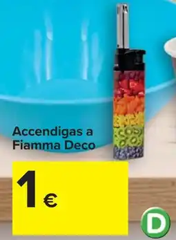 Carrefour Accendigas a Fiamma Deco offerta