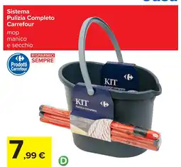 Carrefour Sistema Pulizia Completo Carrefour offerta