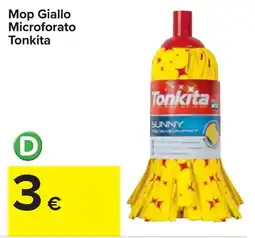 Carrefour Mop Giallo Microforato Tonkita offerta