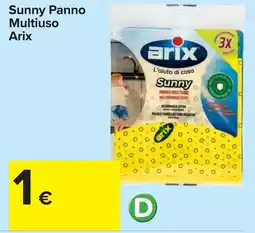 Carrefour Sunny Panno Multiuso Arix offerta