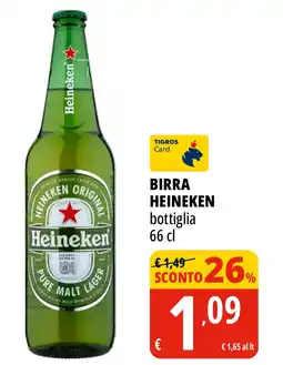 Tigros Birra HEINEKEN offerta