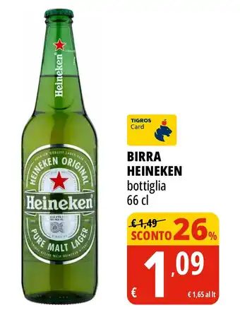 Tigros Birra HEINEKEN offerta