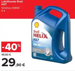 Carrefour Lubrificante Shell HX7 offerta