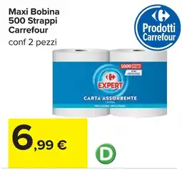Carrefour Maxi Bobina 500 Strappi Carrefour offerta