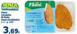 Orizzonte Supermercati Fileni Cotolette Di Pollo Senza Antibiotici offerta