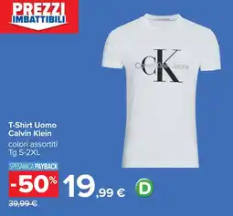 Carrefour T-Shirt Uomo Calvin Klein offerta