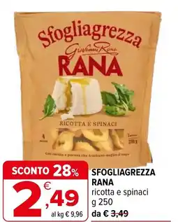 Iperal Sfogliagrezza RANA offerta