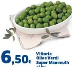 Orizzonte Supermercati Vittoria Olive Verdi Super Mammuth offerta