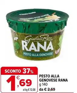 Iperal Pesto alla genovese RANA offerta