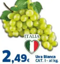 Orizzonte Supermercati Uva Bianca offerta