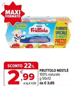 Iperal Fruttolo NESTLÈ offerta