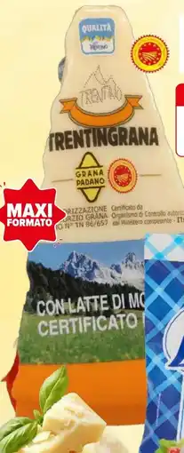 Iperal Grana padano dop trentingrana offerta