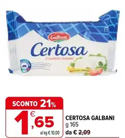 Iperal Certosa GALBANI offerta