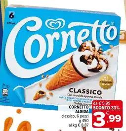 Iperal Cornetto ALGIDA offerta