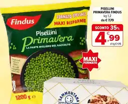 Iperal Pisellini primavera FINDUS offerta