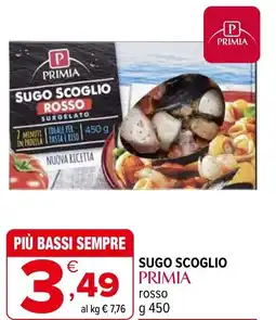 Iperal Sugo scoglio PRIMIA offerta