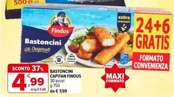 Iperal Bastoncini CAPITAN FINDUS offerta