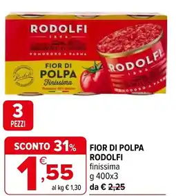 Iperal Fior di polpa RODOLFI offerta