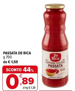 Iperal Passata DE RICA offerta
