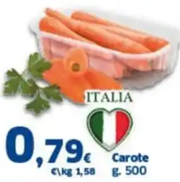 Orizzonte Supermercati Carote offerta