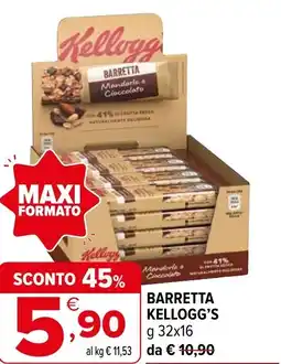 Iperal Barretta KELLOGG'S offerta