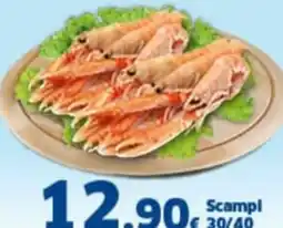 Orizzonte Supermercati Scampi offerta