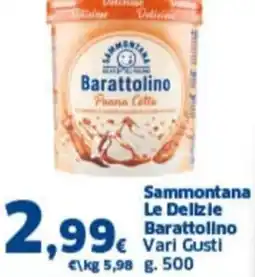 Orizzonte Supermercati Sammontana Le Delizie Barattolino offerta