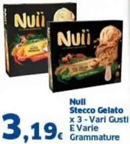 Orizzonte Supermercati Nuii Stecco Gelato offerta