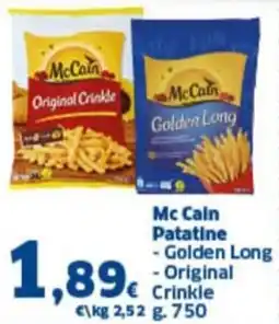 Orizzonte Supermercati Mc Cain Patatine offerta