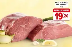Iperal Tagli di vitello per tonnato offerta