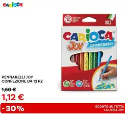 Max Factory Carioca pennarelli joy confezione da 12 pz offerta