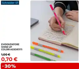 Max Factory Schneider evidenziatore shine up colori assortiti offerta