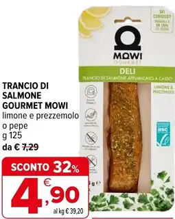 Iperal Trancio di salmone gourmet MOWI offerta
