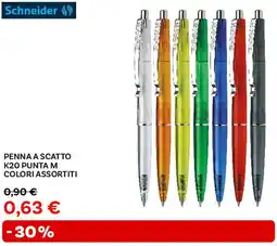 Max Factory Schneider Penna a scatto k20 punta m colori assortiti offerta