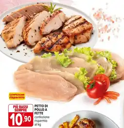 Iperal Petto di pollo a fette offerta