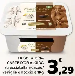 Conad Margherita La gelateria carte d'or algida offerta